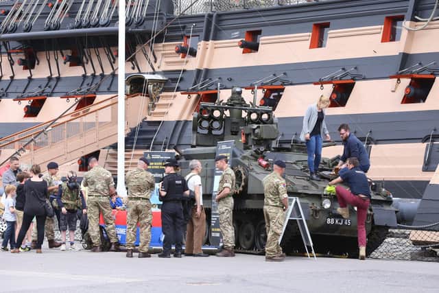 Armed Forces Day, Historic Dockyard
Portsmouth Historic Dockyard, just off Queen Street, Portsea
Photography By Habibur Rahman