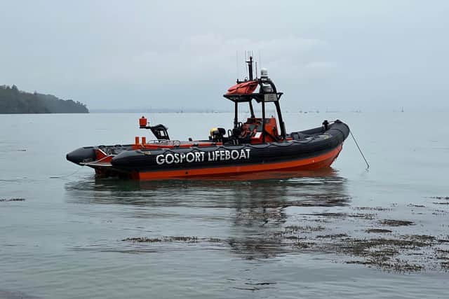 Gosport and Fareham Inshore Rescue Service’s lifeboat