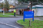 Pictured: GV of the Covid-19 vaccination centre at St Jame s Hospital, Portsmouth

Picture: Habibur Rahman