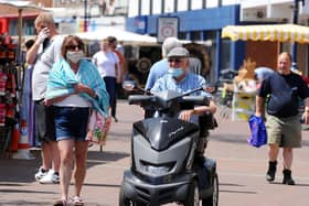 Gosport Market reopened in the High Street on Tuesday, June 2. 

Picture: Sarah Standing (020620-3752)