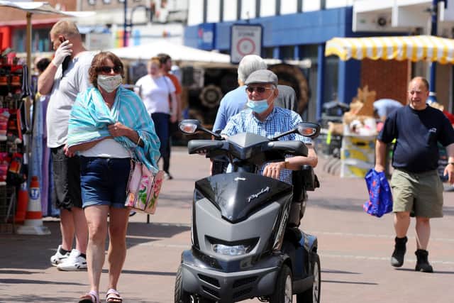 Gosport Market reopened in the High Street on Tuesday, June 2. 

Picture: Sarah Standing (020620-3752)