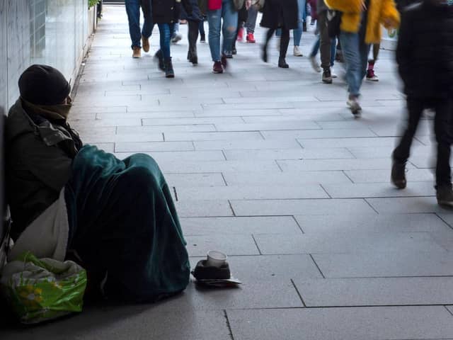 There has been a dramatic upsurge in demand for homelessness services recently.