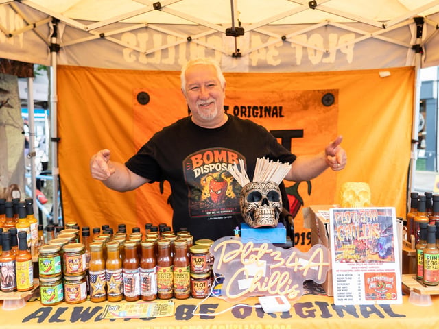 Emsworth Food Festival 2026 in Emsworth. Pictured is Steven Gibbs. Pictured by Alec Chapman