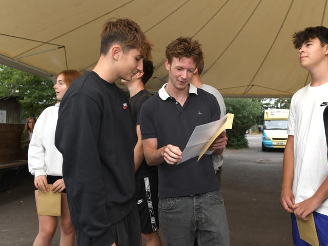 GCSE exam results day at King’s Academy Bay House in Gosport, Hampshire.Please credit: Paul Jacobs/pictureexclusive.com