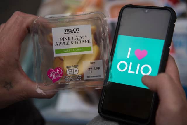 The OLIO app. Picture by Ben Stevens / Parsons Media