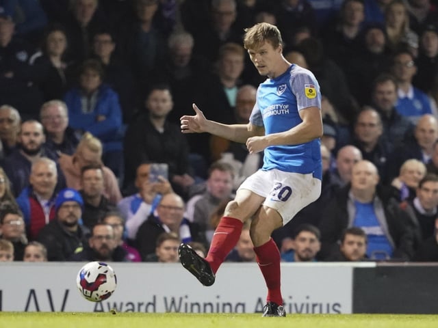 Pompey appearances: 159; Pompey goals: 14; Contract expiration: 2024; Club option: N/A.