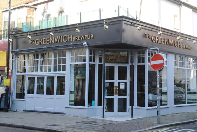 The Greenwich Brew Pub in Osborne Road, Southsea has been just two weeks since the last national lockdown. Picture: Sarah Standing (081220-9931)