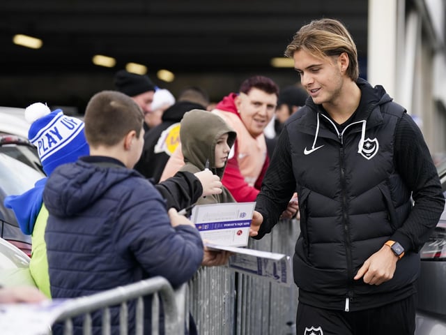 Our photographer Jason Brown captured all the action - on and off the pitch - at Fratton Park for Pompey's clash with Fleetwood.