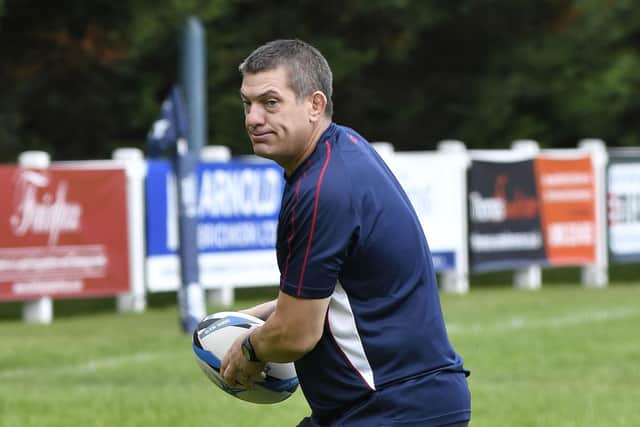 Havant RFC head coach Will Knight. Picture: Neil Marshall