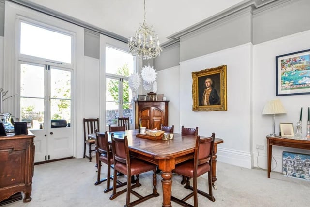 This home dates back to the Victorian era and still possesses some of the original features.