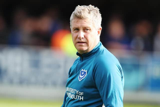 Pompey Academy boss Mark Kelly. Picture: Joe Pepler