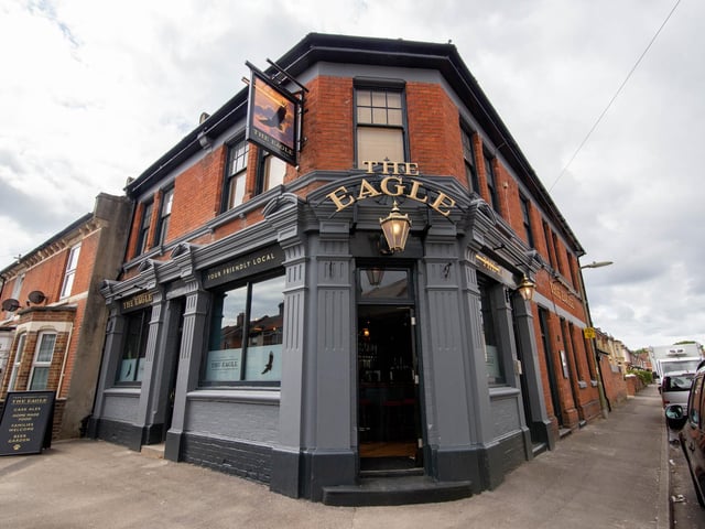 GV Exterior of the Eagle Pub. Picture: Habibur Rahman