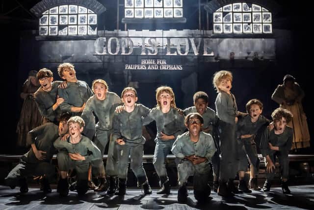 A scene from Oliver! at Chichester Festival Theatre. Photo by Johan Persson