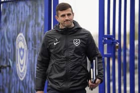 Pompey head coach John Mousinho