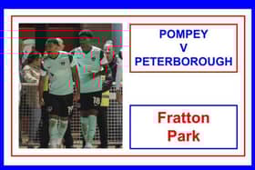 Pompey v Peterborough LIVE.
