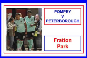 Pompey v Peterborough LIVE.