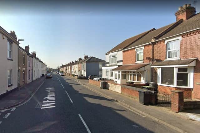 Police made the arrest in Whitworth Road, Gosport. Picture: Google Street View.