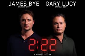 James Bye and Gary Lucy star in 2:22 A Ghost Story at The Kings Theatre, March 2026