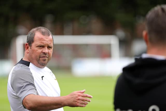 Horndean manager Michael Birmingham. Picture: Chris Moorhouse