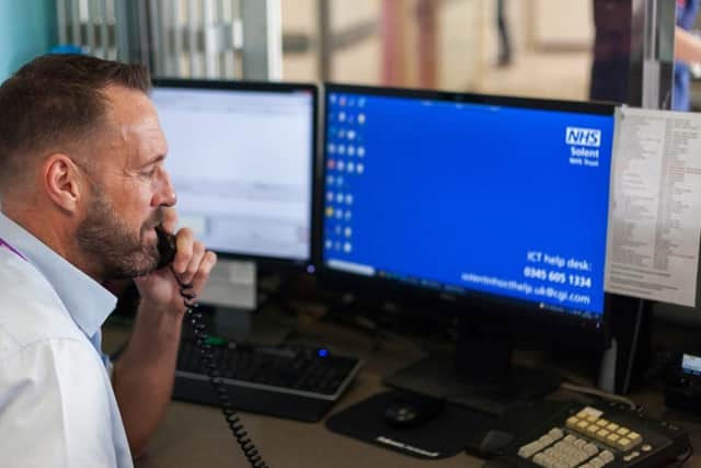 Matt McLean has worked for 25 years at St Mary's Hospital in Portsmouth.
