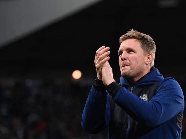 Newcastle boss Eddie Howe is ready to let reported Pompey target Matthew Bondswell leave Newcastle on loan. (Photo by Stu Forster/Getty Images)
