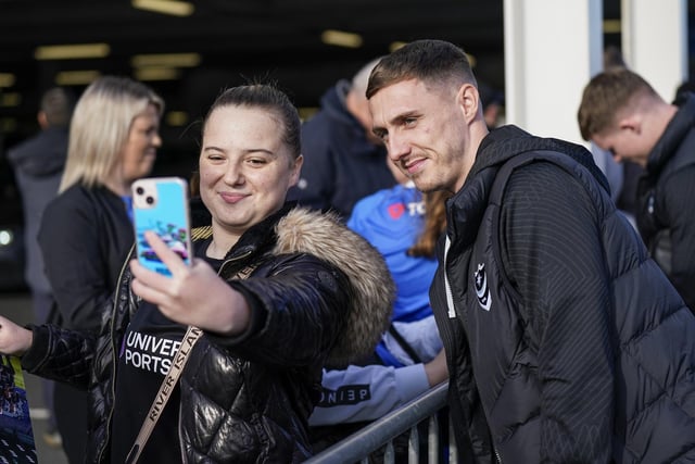 Gavin Whyte was proving popular before kick off