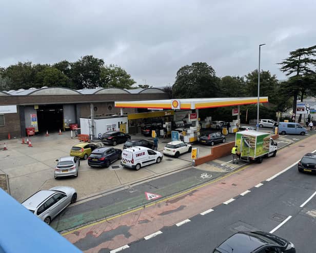 Shell petrol garage in Hilsea. Picture: Rhys Elston