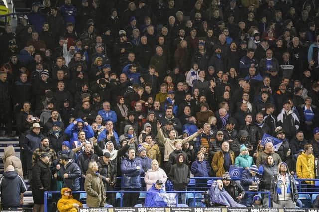 Pompey fans 