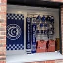 Pompey have installed a new retail kiosk for fans in the south-east corner of the ground
