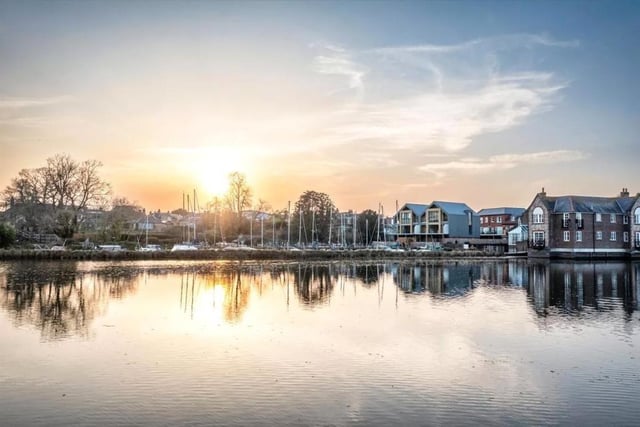 The three bedroom Dolphin Quay home is on the market for £2,250,000. Picture: Jackson-Stops, Chichester