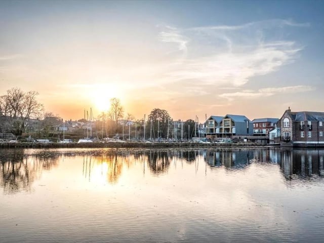 The three bedroom Dolphin Quay home is on the market for £2,250,000. Picture: Jackson-Stops, Chichester