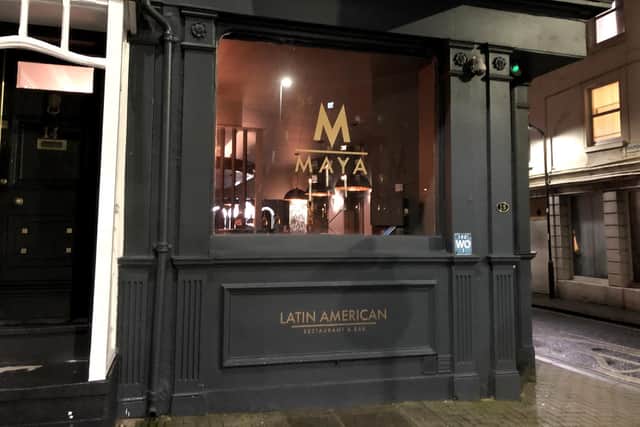 Maya Latin American restaurant, Southsea