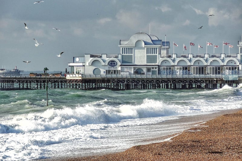 South Parade Pier in Southsea appeared in an episode of Mr. Bean entitled Mind the Baby, Mr. Bean, in which Rowan Atkinson's iconic character accidentally takes a baby in its pram when it becomes hooked onto the back of his car. Another story, Mr. Bean in Room 426, sees the titular Bean visit the Queens Hotel in Southsea. I had seen both episodes before but was surprised to find out that they were filmed in Portsmouth.Picture: Trev Harman