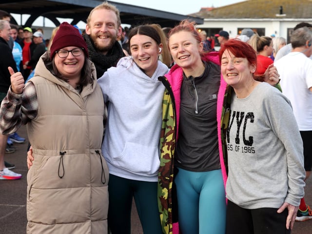 New Year's Day parkrun, Southsea. Photograph by Sam Stephenson