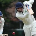 Tom Mills was left stranded on 99 not out for Sarisbury Athletic 2nds in their Hampshire League victory. Picture: Chris Moorhouse