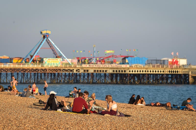 Knebworth141 from London had high praise for Southsea beach. They wrote: 'Excellent Beach with ample parking and none of the crowds.
Have fantastic couple of days here. Everyone enjoyed it. Definitely worth a visit if your putting it off.' (Photo by Finnbarr Webster/Getty Images)