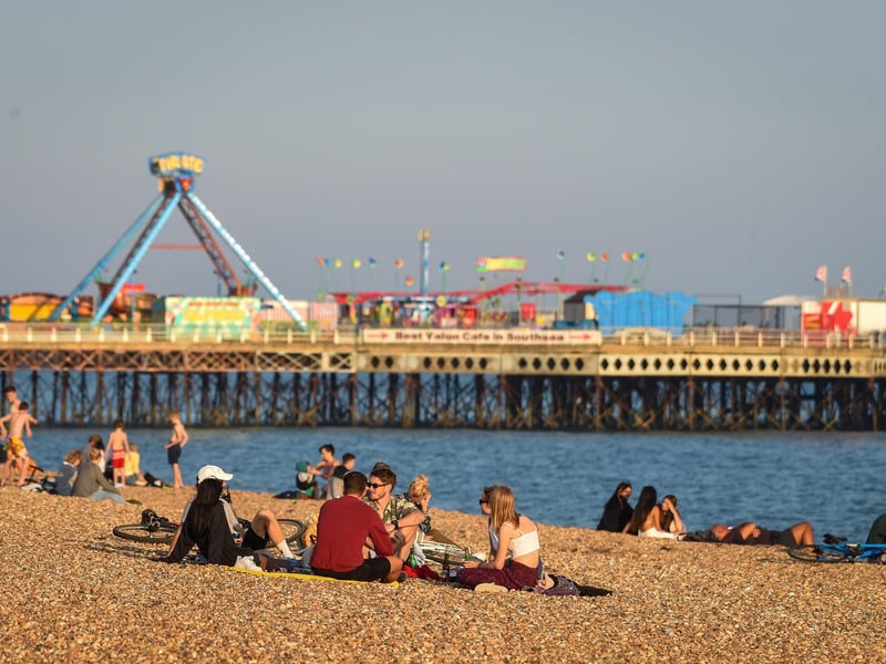Knebworth141 from London had high praise for Southsea beach. They wrote: 'Excellent Beach with ample parking and none of the crowds.
Have fantastic couple of days here. Everyone enjoyed it. Definitely worth a visit if your putting it off.' (Photo by Finnbarr Webster/Getty Images)