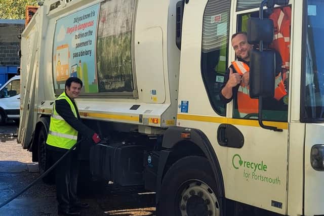 One of the council's fleet for waste collection. Picture: Portsmouth City Council