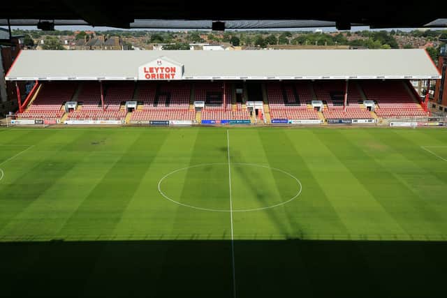 Leyton Orient are staging Pompey's latest pre-season challenge tonight. Picture: Simon Roe/ProSportsImages
