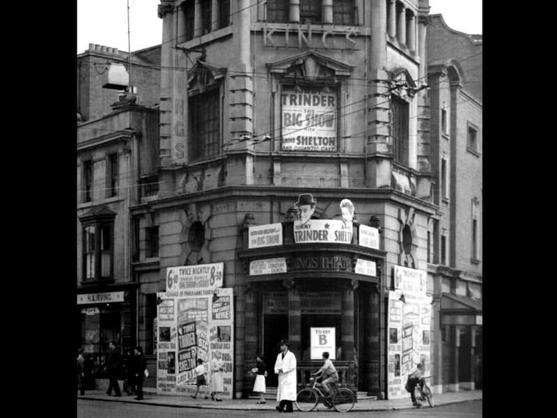 Comedian Tommy Trinder appearing at the Kings Theatre.