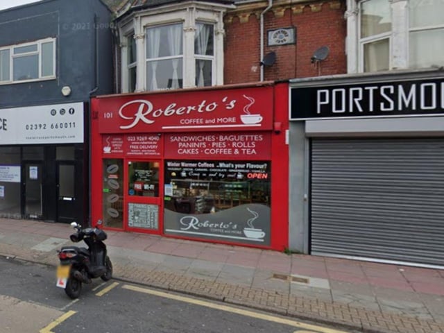 Roberto's on London Road has a 4.3 rating from 95 Google reviews. One customer said: "Best Breakfast in Portsmouth- fresh not greasy, nice coffee & excellent friendly service."