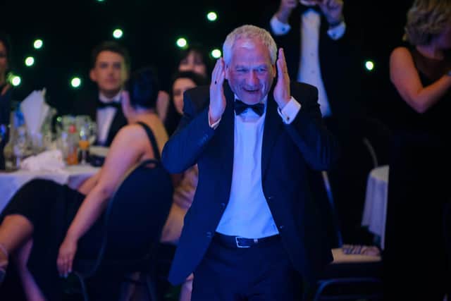 Pictured is: Winner of Outstanding Contribution to Business in 2023, former Shaping Portsmouth CEO Stef Nienaltowski
Picture: Keith Woodland (230221-145)