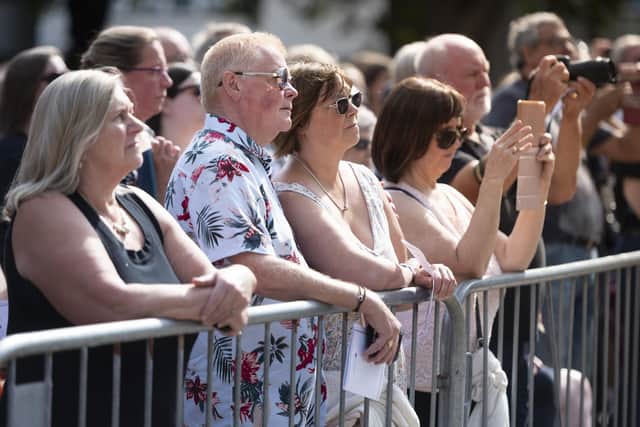 The proclamation of King Charles III in Guildhall Square in Portsmouth on September 11, 2022Picture: Peter Langdown