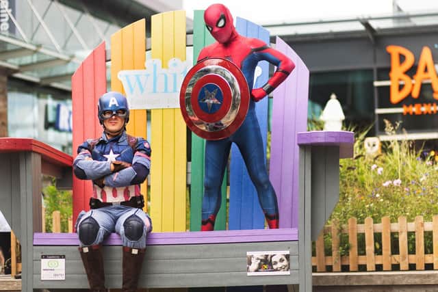 Whiteley is set to welcome a host of characters this weekend and next to help keep families entertained.