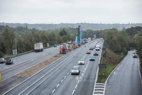 Parts of the M27 will be closed for works