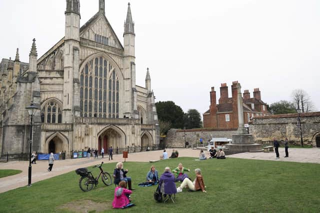 Former mayor of Winchester, Derek Green, has been charged with sexual assault. he allegedly touched a 16-year-old girl inappropriately over her clothes during a fireworks display, while he was on active duty. Picture: ADRIAN DENNIS/Getty