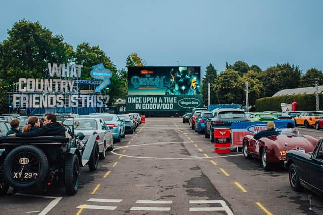 The Secret Cinema event at Goodwood Motor Circuit. Picture: Luke Dyson