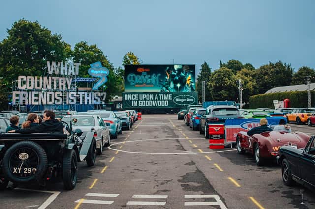 The Secret Cinema event at Goodwood Motor Circuit. Picture: Luke Dyson