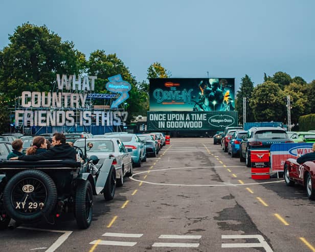 The Secret Cinema event at Goodwood Motor Circuit. Picture: Luke Dyson