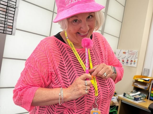 Dianne Howell - much loved by pupils and staff alike